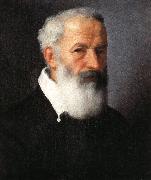 MORONI, Giovanni Battista Portrait of an Old Man oil painting artist